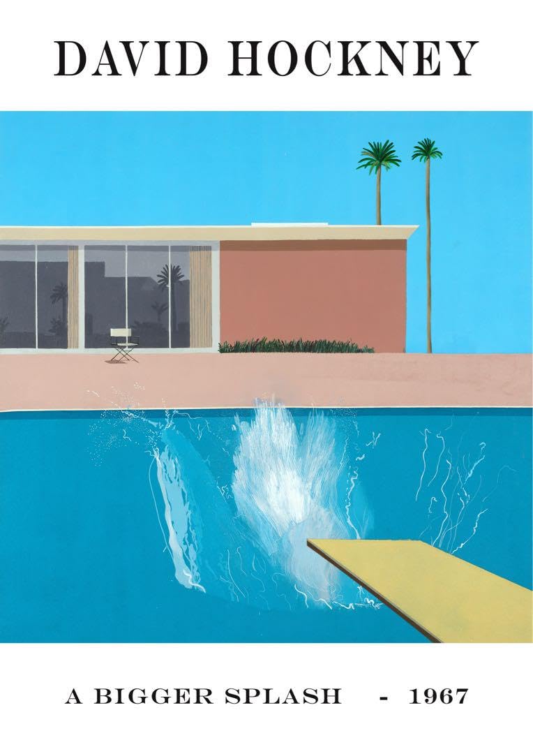 Amazon.co.jp: ディビッド・ホックニー David Hockney アートポスター
